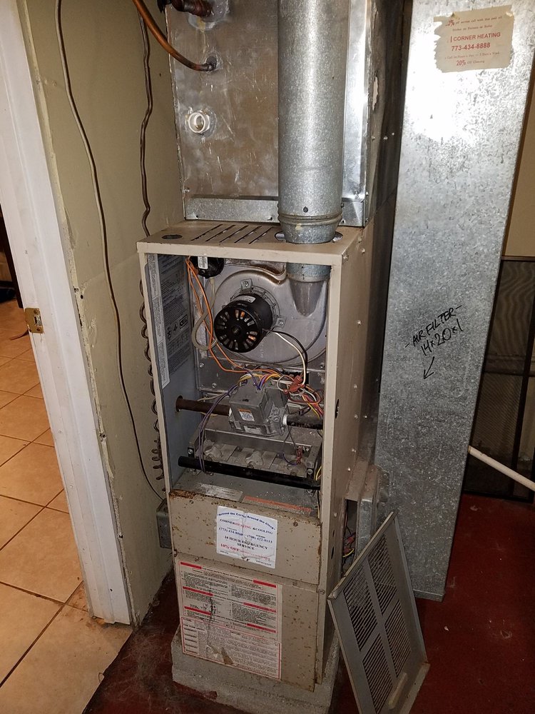 old furnace removal