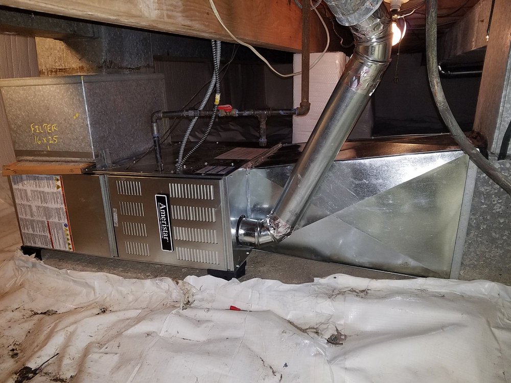 heating system in attic
